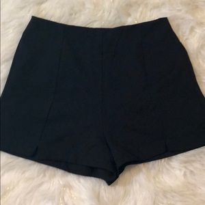 Black dressy shorts